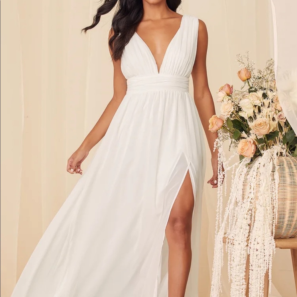 Lulus Heavenly Hues Maxi dress